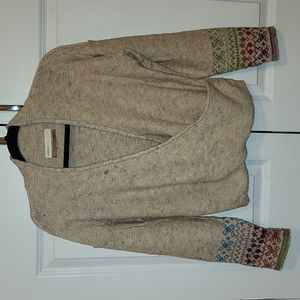 Anthropologie Pilcro Drew Surplice Sweater